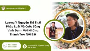 lương y nguyễn thị thái pháp luật và cuộc sống